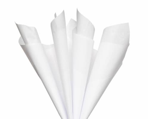 American Greetings White Tissue Paper Perspective: right