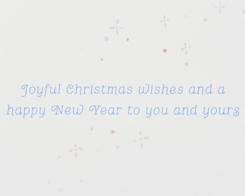Papyrus Christmas Card (Ornament) Perspective: right