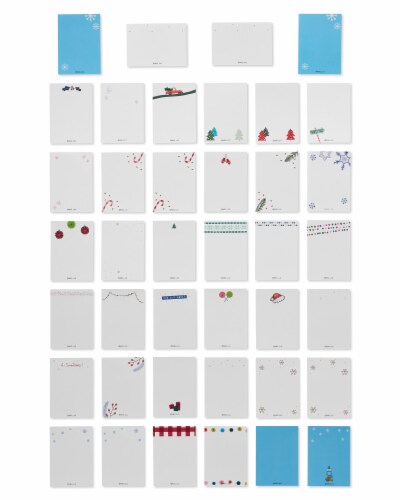 American Greetings Holiday Cheer Christmas Lunch Box Mini Notes Perspective: right