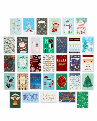 American Greetings Deluxe Holiday Greeting Card Bundle Perspective: right