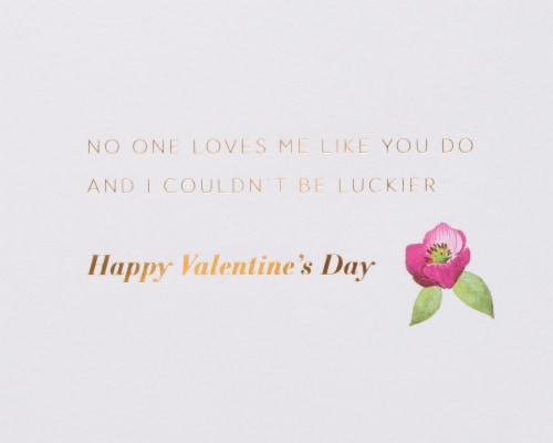 Papyrus Valentine’s Day Card for Wife (Rose Bouquet) Perspective: right