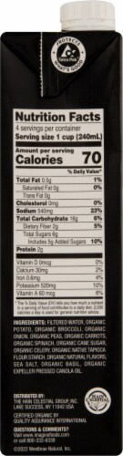 Imagine® Organic Super Greens Creamy Soup Perspective: right