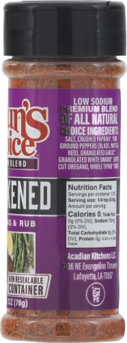 Cajun Choice® Blackened Seasoning Perspective: right