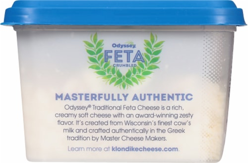 Odyssey® Traditional Crumbled Feta Cheese Perspective: right