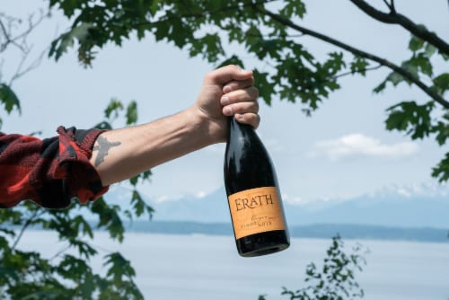 Erath Pinot Noir Oregon Red Wine Perspective: right