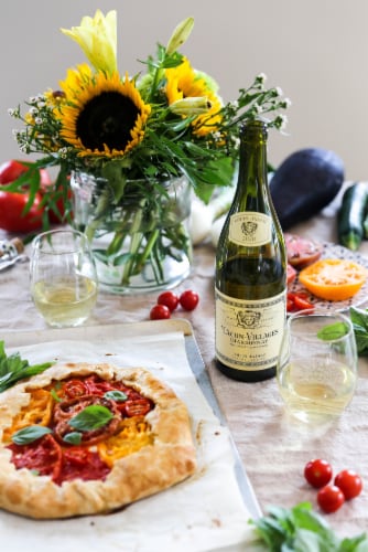 Louis Jadot Chardonnay Macon-Villages French White Wine Perspective: right