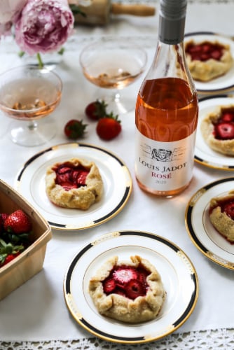 Louis Jadot French Rosé Wine Perspective: right
