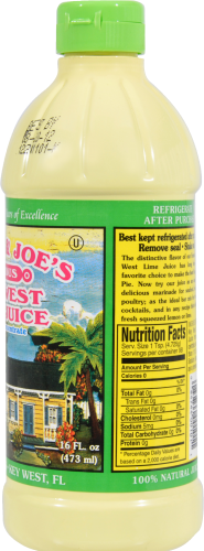 Nellie & Joe's Key West Lime Juice Perspective: right