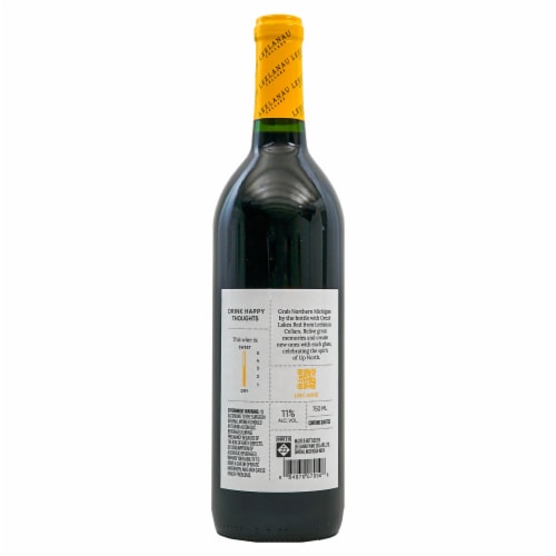 Leelanau Cellars Great Lakes Red Michigan Red Wine Perspective: right
