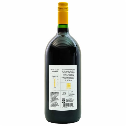Leelanau Cellars Great Lakes Red Michigan Red Wine Perspective: right