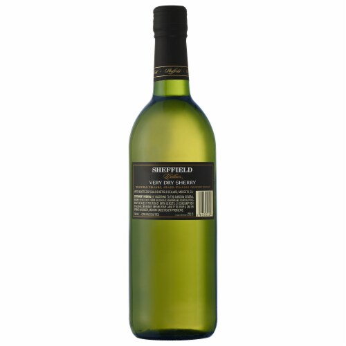 Sheffield Cellars Very Dry Sherry Dessert Wine 750ml Perspective: right