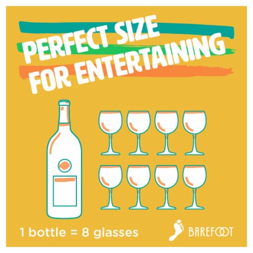 Barefoot Cellars Pinot Grigio White Wine 1.5L Perspective: right