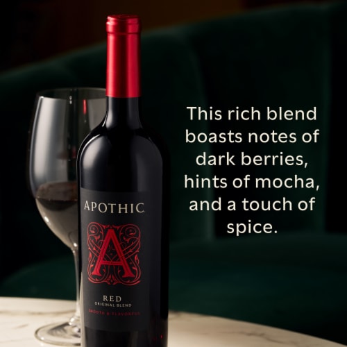 Apothic Red Blend Red Wine 750ml Perspective: right