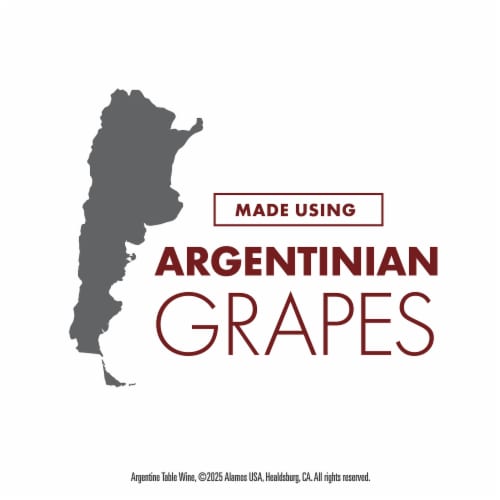Alamos Cabernet Sauvignon Argentina Red Wine Perspective: right
