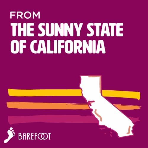 Barefoot Cellars Sweet Red California Wine Perspective: right