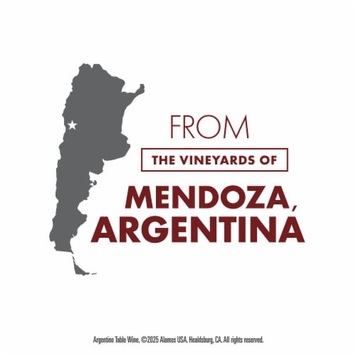Alamos Red Blend Argentina Wine Perspective: right