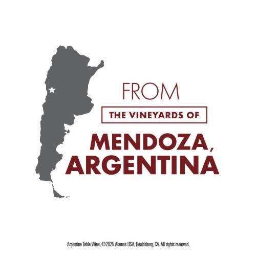 Alamos Red Blend Argentina Wine Perspective: right