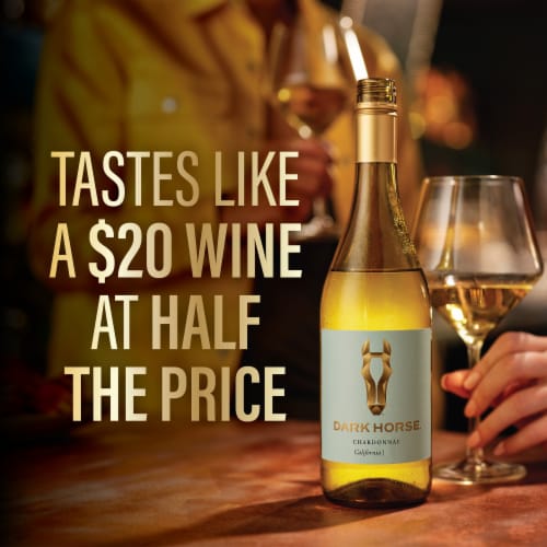 Dark Horse® Chardonnay White Wine Perspective: right