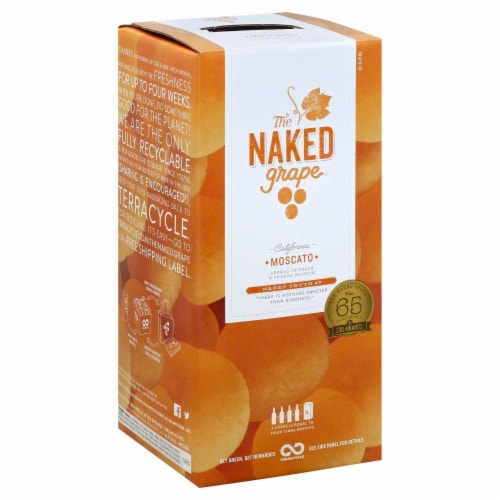 The Naked Grape Box Moscato Box Wine 3L Perspective: right