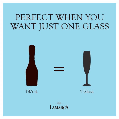 La Marca Mini Prosecco Sparkling Wine Perspective: right