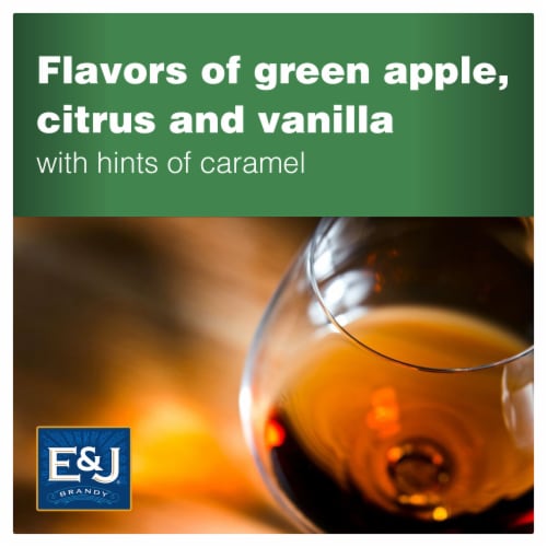 E&J Flavored Apple Brandy Perspective: right
