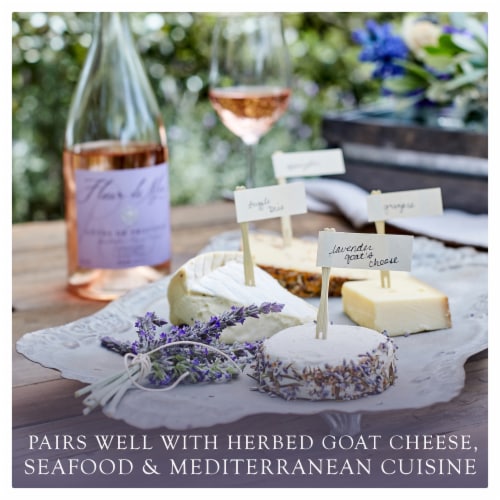 Fleur de Mer Rose French Wine Perspective: right
