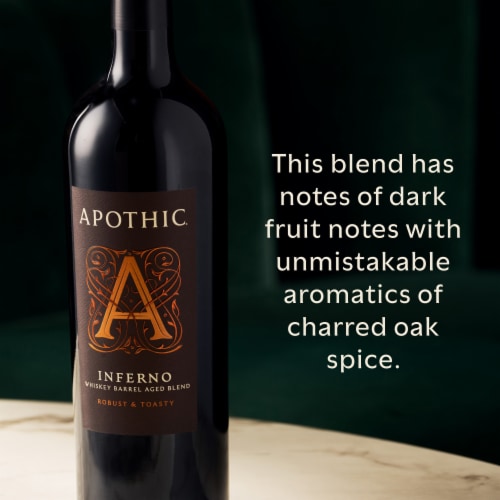 Apothic Inferno Red Blend Red Wine 750ml Perspective: right