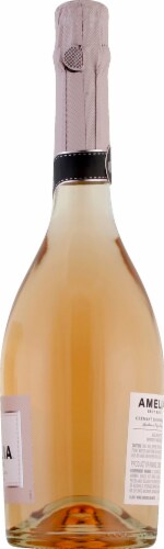 Amelia Cremant de Bordeaux Brut Rose Sparkling Wine 750ml Perspective: right