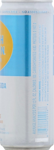 High Noon Pineapple Vodka Hard Seltzer Single Can Perspective: right