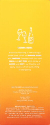 Barefoot® On Tap Riesling Box Wine Perspective: right