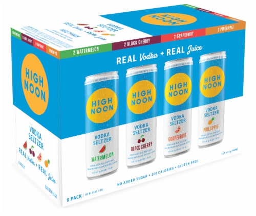 High Noon Vodka Hard Seltzer Variety Pack Perspective: right