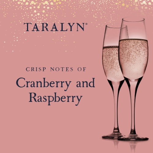 Taralyn Brut Rose Sparkling Wine Perspective: right