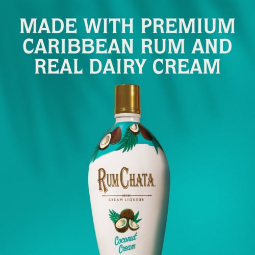 Rum Chata Coconut Cream Liqueur Perspective: right