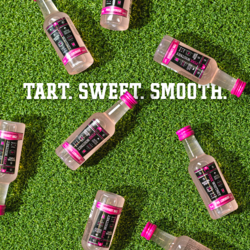 New Amsterdam Pink Whitney Lemonade Flavored Vodka Perspective: right