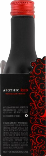 Apothic Red Blend California Wine Perspective: right