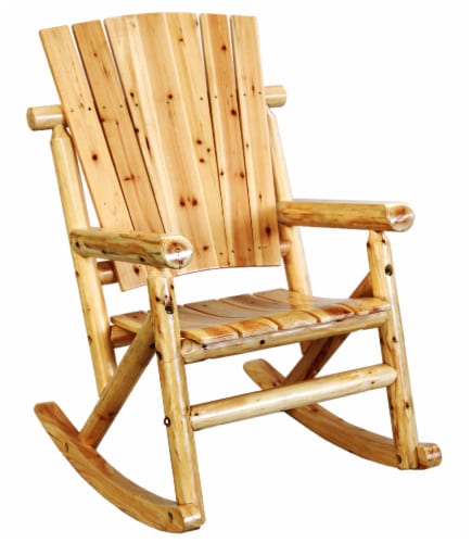 Leigh Country Aspen Single Rocker - Natural Finish Perspective: right