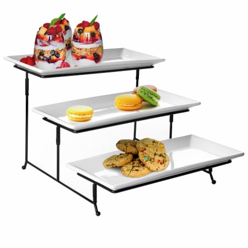 Gracious Dining 3 Tier Serving Set Perspective: right