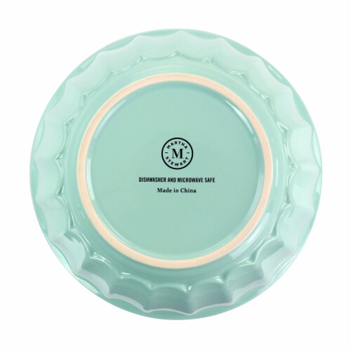 Martha Stewart Stoneware Bowl Set - Mint Perspective: right