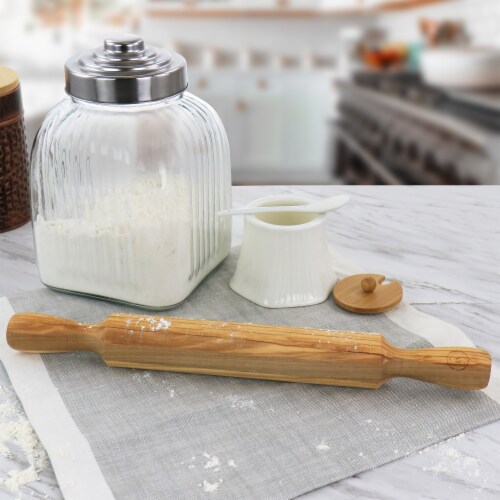 Martha Stewart Olive Wood Rolling Pin Perspective: right
