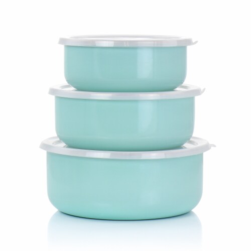 Martha Stewart Nesting Container and Lid Set Perspective: right