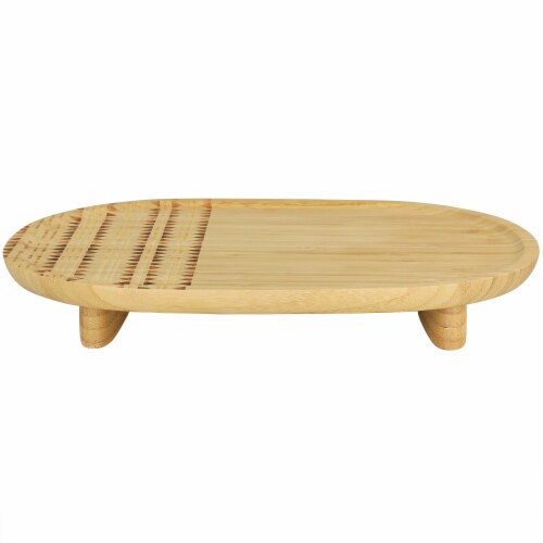 Sadler 13.5" Footed Serving Tray Perspective: right
