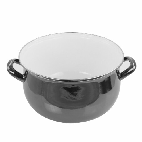 Martha Stewart Steel Casserole Dish with Lid Perspective: right
