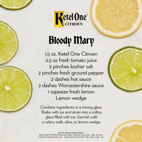 Ketel One Vodka Citroen Perspective: right
