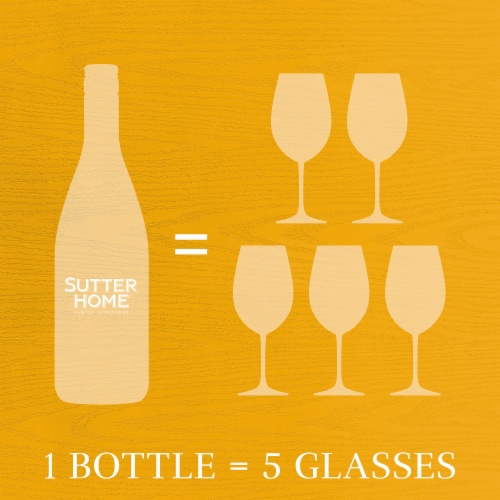 Sutter Home Chardonnay California White Wine 750 ml Perspective: right