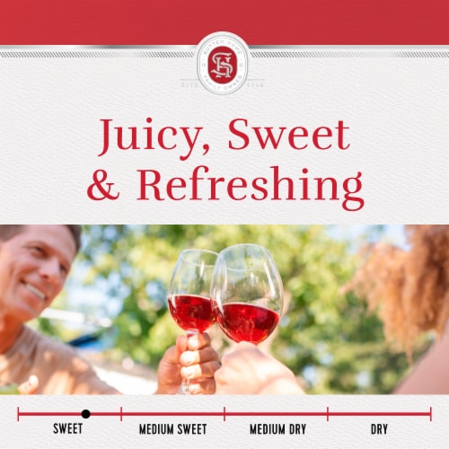 Sutter Home Red Moscato California Red Wine 750 ml Perspective: right