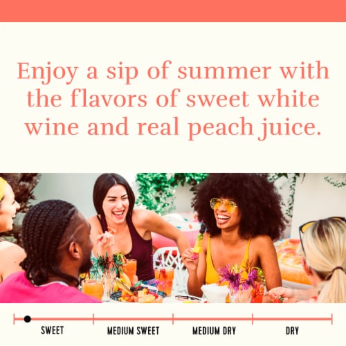 Sutter Home® Fruit Infusions Sweet Peach White Wine Perspective: right