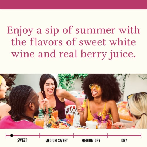 Sutter Home Fruit Infusions Wild Berry California White Wine Perspective: right