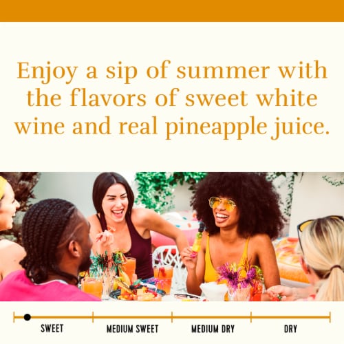 Sutter Home® Fruit Infusions Tropical Pineapple White Wine Perspective: right