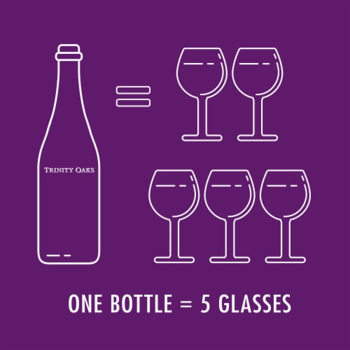 Trinity Oaks Pinot Noir California Red Wine 750 ml Perspective: right
