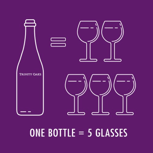 Trinity Oaks Pinot Noir California Red Wine 750 ml Perspective: right